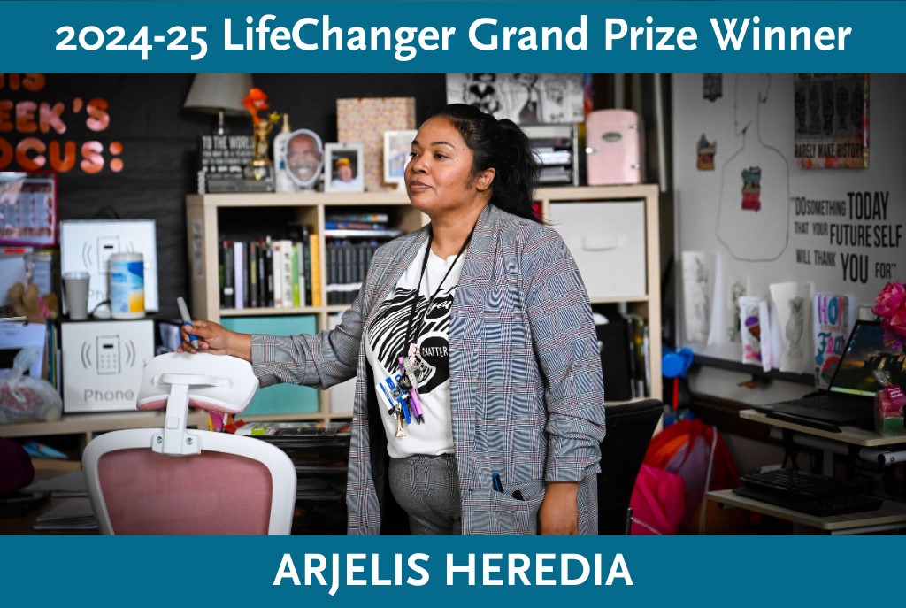Drumroll, please!  Announcing Our LifeChanger of the Year Grand Prize Winner
